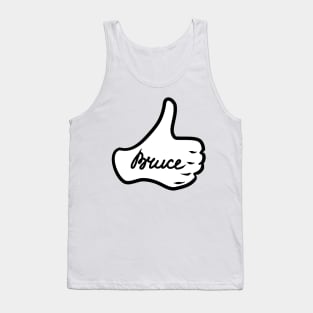 Men name Bruce Tank Top